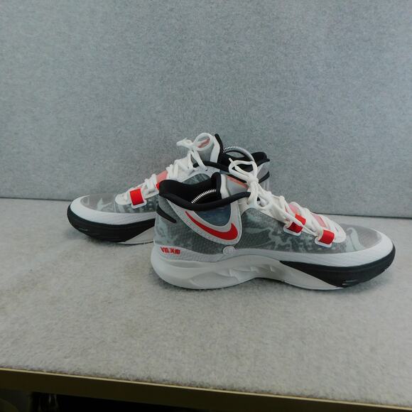 Nike Men's Kyrie 8 White University Red Sneakers - Size 13 - Picture 2 of 10